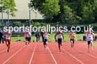 Mens Under-20s 100 metres, 2023 North Eastern Track and Field Champs., Middlesbrough Sports Village, Middlesbrough. Photo: David T. Hewitson/Sports for All Pics